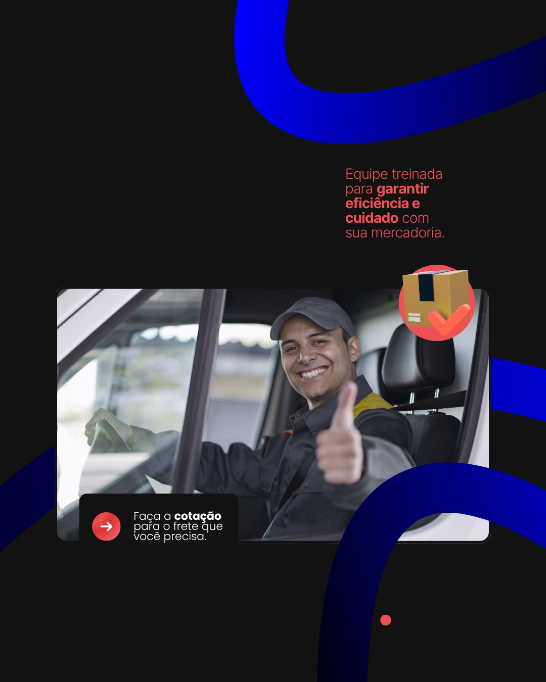 Post Instagram Transportadora Profissionais Qualificados Branco (2)